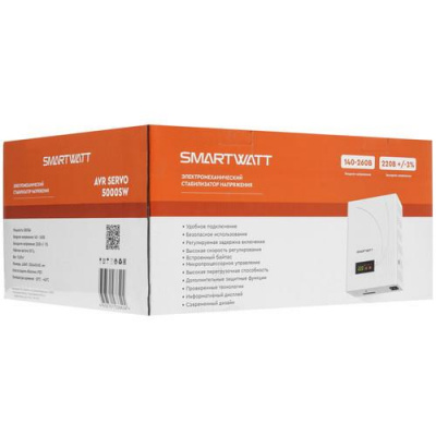 Стабилизатор напряжения SMARTWATT AVR SERVO 5000SW в ДНР (Донецке)