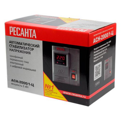Стабилизатор напряжения Ресанта АСН-2000/1-Ц в ДНР (Донецке)