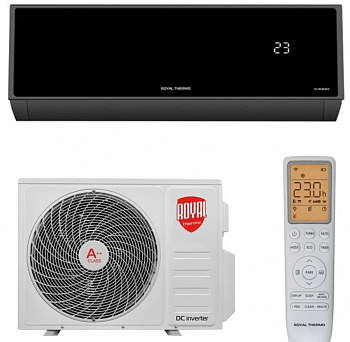 Кондиционер Royal Thermo RTBI-18HN8_V2 Barocco DC Inverter black в ДНР (Донецке)
