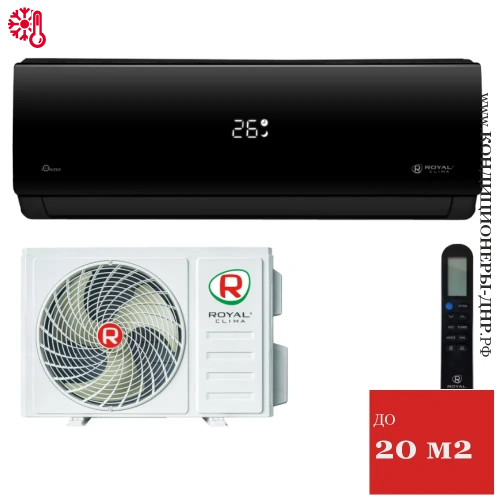Кондиционер Royal Clima RC-AN22HN Attica Nero в ДНР (Донецке)