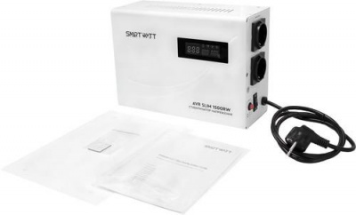 Стабилизатор напряжения SMARTWATT AVR SLIM 1500RW в ДНР (Донецке)