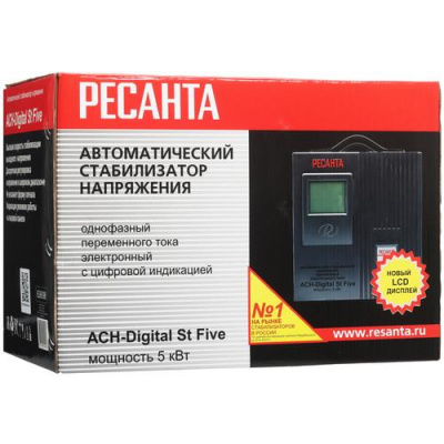 Стабилизатор напряжения РЕСАНТА АСН-Digital St Five в ДНР (Донецке)