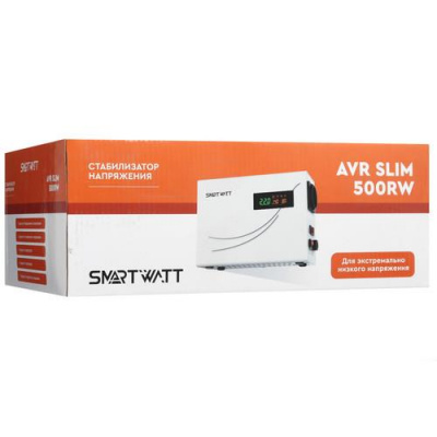 Стабилизатор напряжения SMARTWATT AVR SLIM 500RW в ДНР (Донецке)