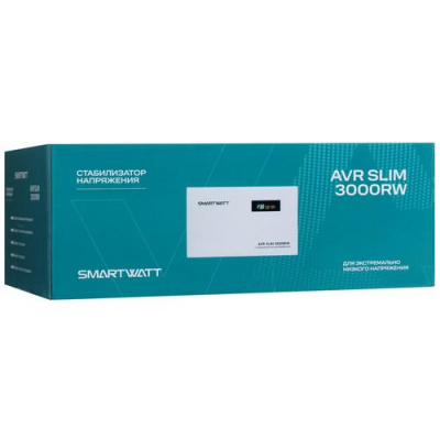 Стабилизатор напряжения SMARTWATT AVR SLIM 3000RW в ДНР (Донецке)