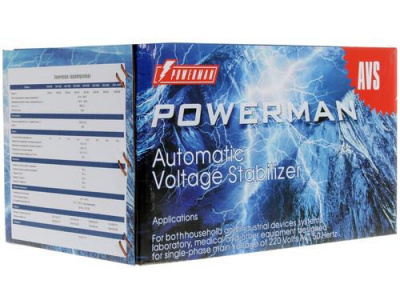 Стабилизатор напряжения Powerman AVS 1000D Black в ДНР (Донецке)