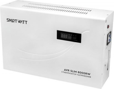 Стабилизатор напряжения SMARTWATT AVR SLIM 8000RW в ДНР (Донецке)
