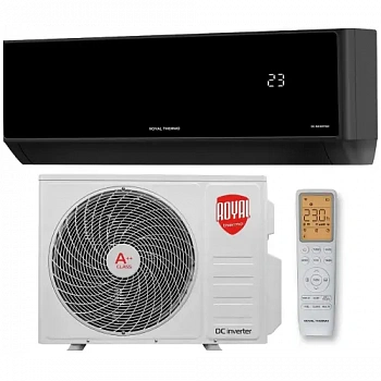 Кондиционер Royal Thermo RTBI-24HN8_V2 Barocco DC Inverter black в ДНР (Донецке)